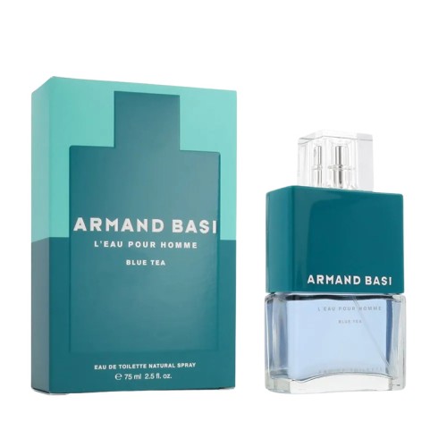 Armand Basi L'Eau Pour Homme Blue Tea EDT kvepalai vyrams, 75 ml