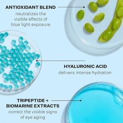 StriVectin Advanced Hydration Hyaluronic Tripeptide Gel Eye Cream - paakių kremas, 15 ml