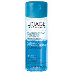Uriage Waterproof Eye-Makeup Remover - dviejų fažių akių makiažo valiklis, 100 ml