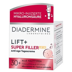 Diadermine Lift+ Super Filler Day Cream - dieninis kremas nuo raukšlių, 50 ml