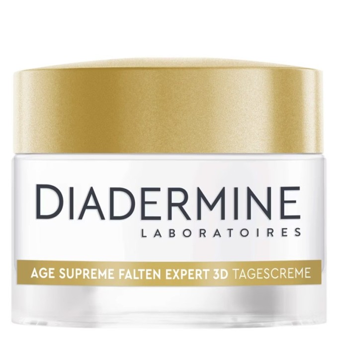 Diadermine Age Supreme Wrinkle Expert 3D Day Cream - dieninis kremas nuo raukšlių, 50 ml