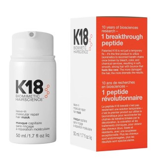 K18 Leave-In Molecular Repair Hair Mask - plaukų kaukė, 50 ml 2