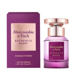Abercrombie & Fitch Authentic Night Woman EDP kvepalai moterims, 30 ml