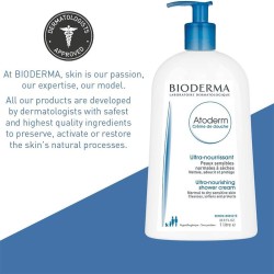 Bioderma Atoderm Creame Lavante Nutri Protective Cleansing Cream - maitinamasis dušo kremas,1000 ml