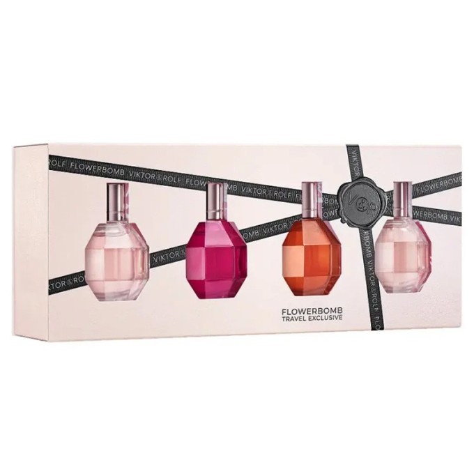 Viktor & Rolf Coffret EDP Travel Collection For Women mini kvepalų rinkinys, 4 x 7ml