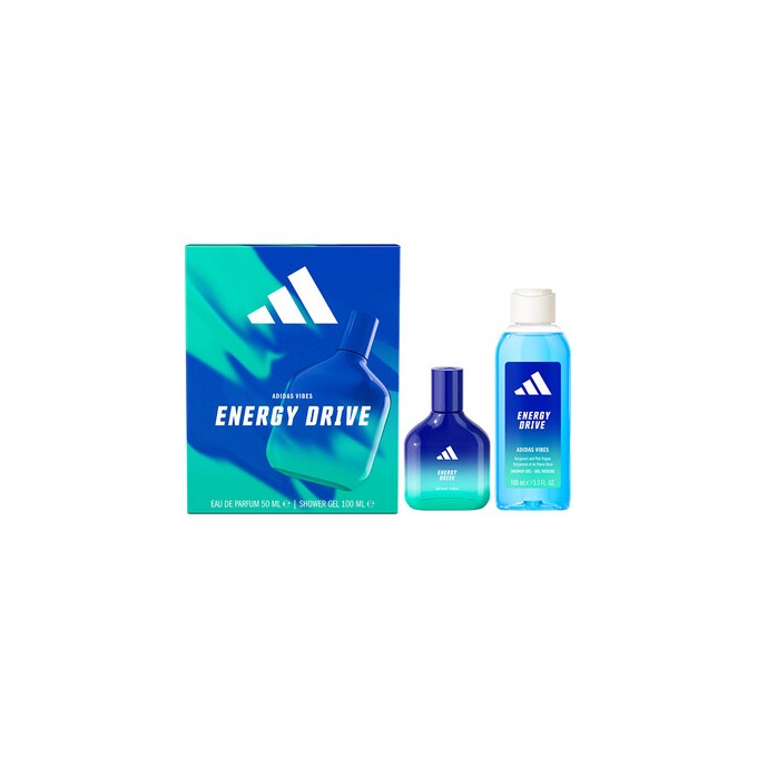 Adidas Vibes Energy Drive Gift Set EDP 50 ml and shower gel 100 ml