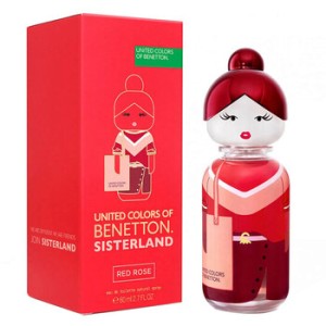 Benetton Sisterland Red Rose EDT 80ml