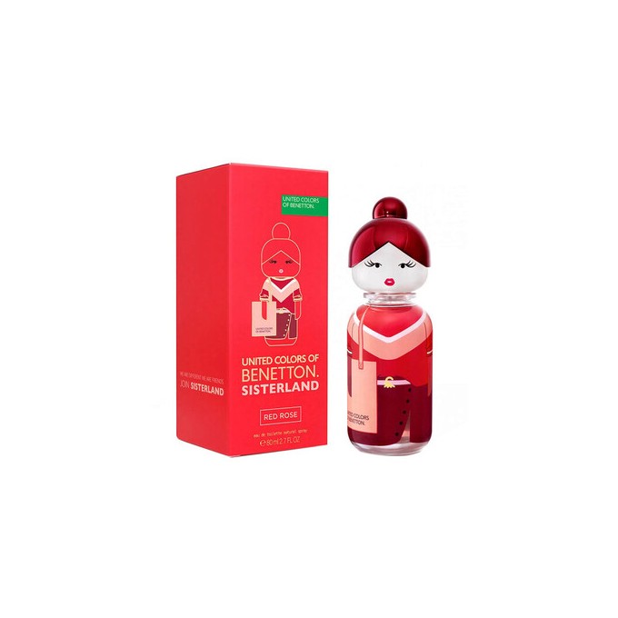 Benetton Sisterland Red Rose EDT 80ml kvepalai moterims