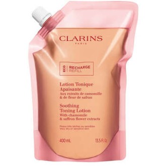 Clarins Soothing Toning Lotion Very Dry or Sensitive Skin Refill - tonizuojančio losjono