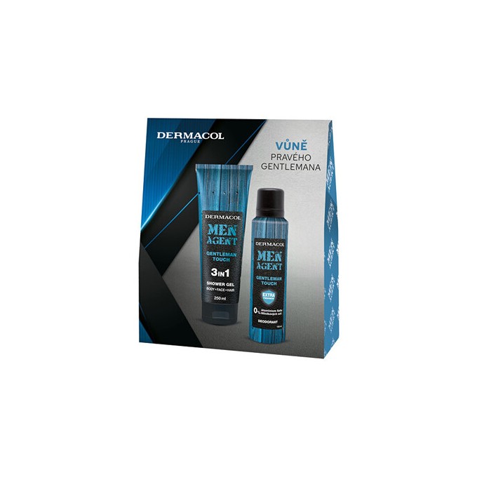 Dermacol Men Agent Gentleman Touch Set - kūno priežiūros rinkinys vyrams