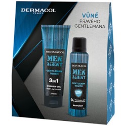 Dermacol Men Agent Gentleman Touch Set - kūno priežiūros rinkinys vyrams
