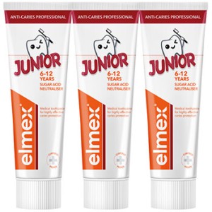 Elmex Junior Professional Trio - Zubní pasta 75ml