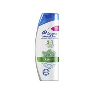 Head & Shoulders Menthol Fresh Anti-Dandruff Shampoo - Dandruff shampoo 2 in 1 400ml