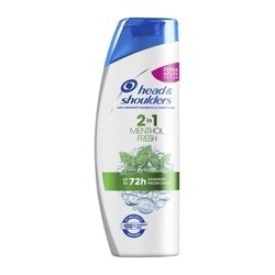 Head & Shoulders Menthol Fresh Anti-Dandruff Shampoo - Dandruff shampoo 2 in 1 400ml