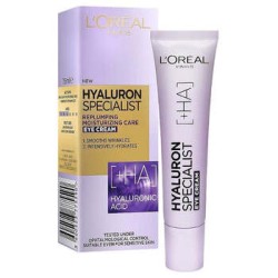 L´Oréal Hyaluron Specialist Replumping Moisturizing Care Eye Cream - Vyplňující krém na oční okolí