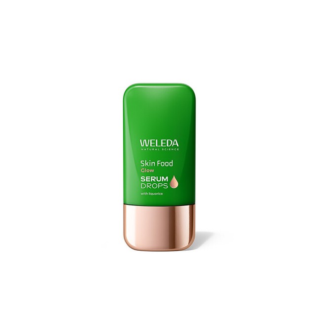 Weleda Skin Food Glow Serum Drops - skaistinantis odos serumas, 30 ml