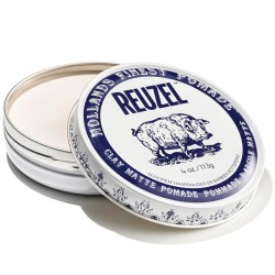 Reuzel Clay Matte Pomade - plaukų fiksavimo pomada, 113 g