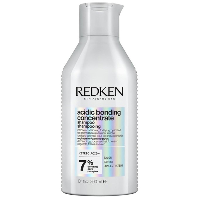 Redken Acidic Bonding Concentrate Shampoo - atkuriamasis apsauginis šampūnas pažeistiems plaukams