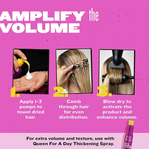 TIGI Bed Head Mini Small Talk 3 in 1 - plaukų formavimo kremas, 240 ml