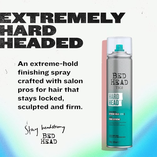 Tigi Bed Head Hard Head Hairspray - plaukų lakas, 385 ml