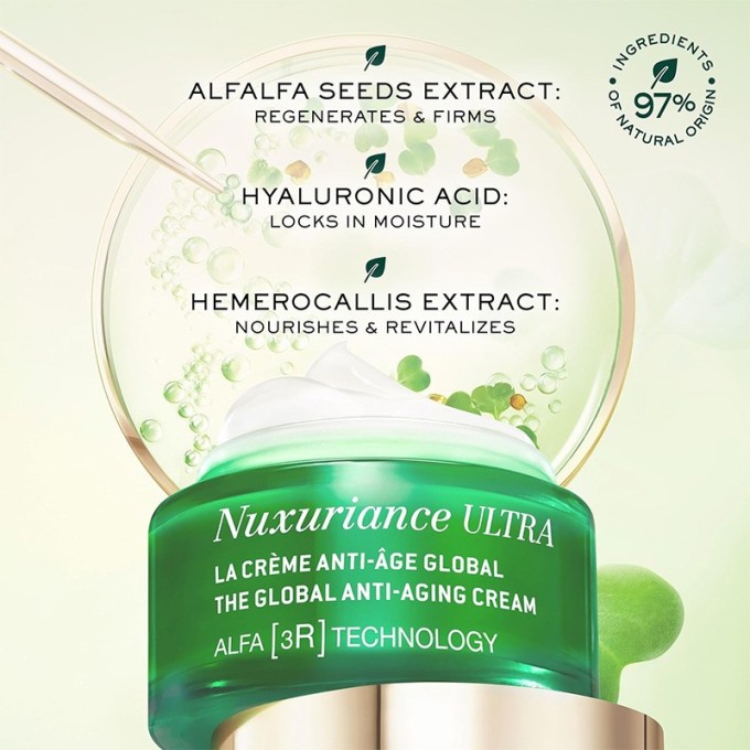 Nuxe Nuxuriance Ultra The Global Anti-Aging Cream - stangrinamasis, senėjimą stabdantis kremas, 50