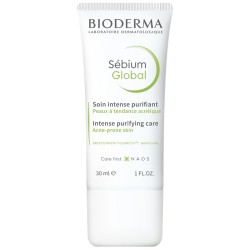 Bioderma SÉBIUM Global - kremas riebiai ir probleminei odai, 30 ml