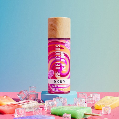 DKNY Be Delicious Ice Pop Very Cherry Fragrance Mist kūno dulksna, 250 ml