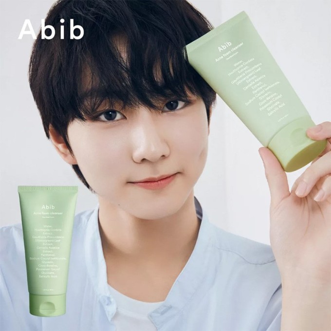 Abib Heartleaf Acne Foam Cleanser - valomos putos probleminei odai, 150 ml