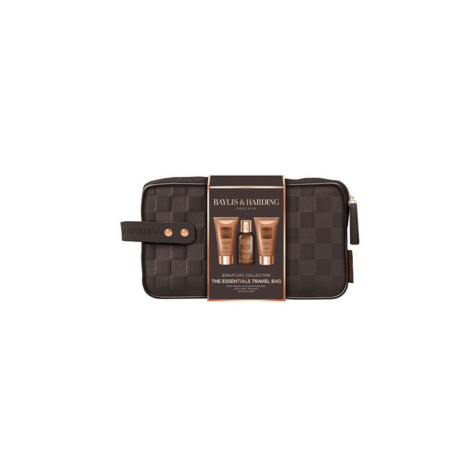 Baylis & Harding Men Bath Care Set ( Black Pepper & Ginseng ) - kūno priežiūros dovanų rinkinys