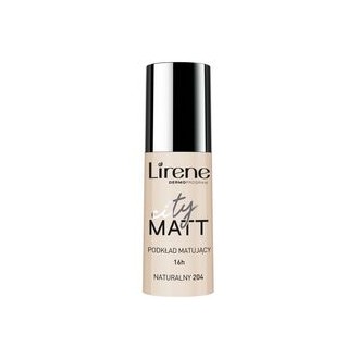 Lirene City Matt Mattifying Liquid Foundation - matinis skystas makiažo pagrindas, 30 ml - 204