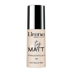 Lirene City Matt Mattifying Liquid Foundation - matinis skystas makiažo pagrindas, 30 ml - 204