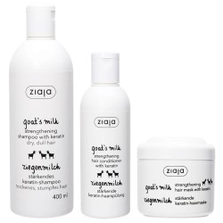 Ziaja Goat milk Gift set plaukų priežiūros rinkinys