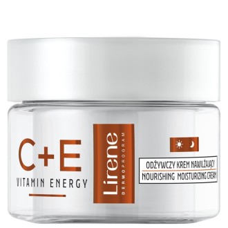 Lirene C+E Vitamin Energy Face Cream Moisturizining Cream - maitinamasis ir drėkinamasis kremas, 50