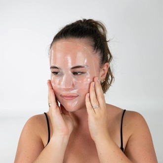 Holika Holika Black Snail Prime Youth Repair Hydro-gel Mask - veido kaukė, 25 g 2