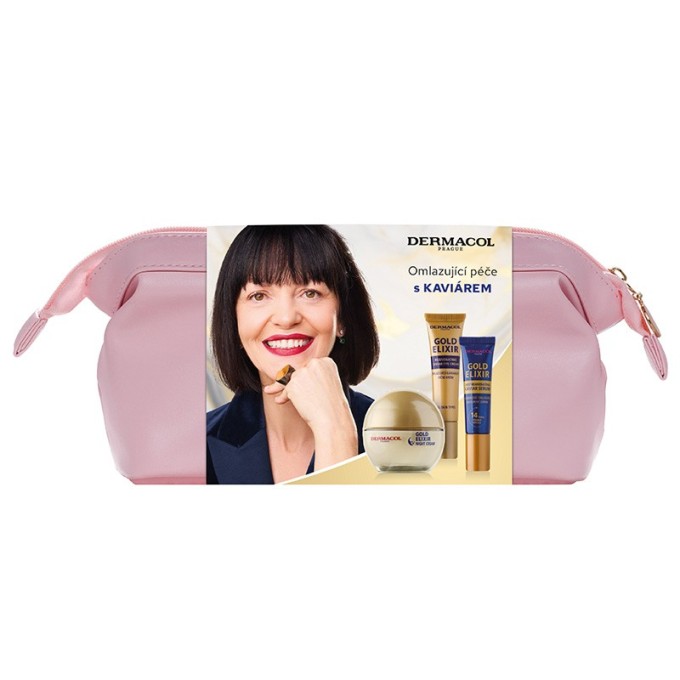 Dermacol Gold Elixir Set - odos priežiūros rinkinys