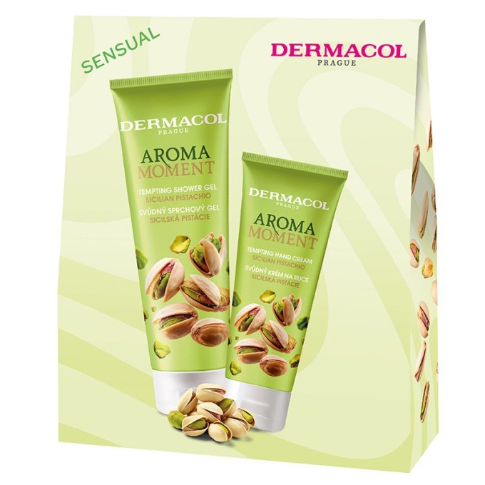 Dermacol Aroma Moment Body Care Set ( Sicilian Pistachio ) - kūno priežiūros rinkiniai