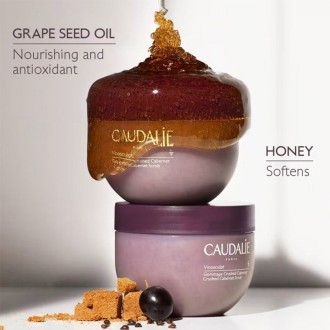 Caudalie Vinosculpt Crushed Cabernet Scrub - maitinamasis šveičiamasis pilingas, 250 g 2