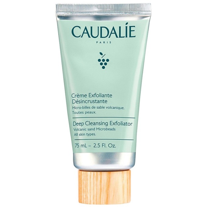 Caudalie Deep Cleansing Exfoliator - veido šveitiklis visų tipų odai, 75 ml