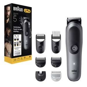 Braun Series 5 AIO5520 Grey - Multifunkční zastřihovač 7v1 2