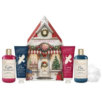 Baylis & Harding The Fuzzy Duck Winter Wonderland Gingerbread House Gift Set - kūno priežiūros