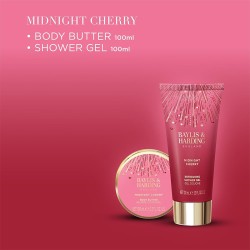 Baylis & Harding Midnight Cherry Body Care Set - kūno priežiūros rinkinys