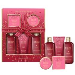 Baylis & Harding Midnight Cherry Bath Care Set - kūno priežiūros dovnų rinkinys