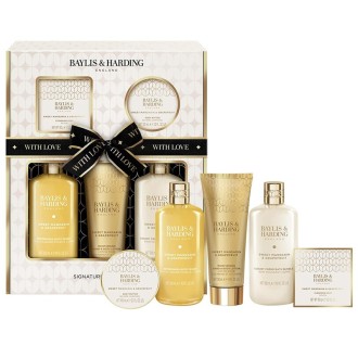 Baylis & Harding Mandarinka & Grapefruit Body Care Set - kūno priežiūros rinkinys, 5 vnt. 2