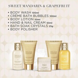 Baylis & Harding Grapefruit Body Care Set ( Tangerine & Grapefruit ) - kūno priežiūros, 6 vnt.