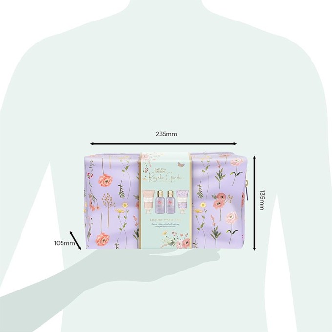 Baylis & Harding Lavender Wash Set ( Lavender & Rosehip tea ) - kūno priežiūros dovanų rinkinys