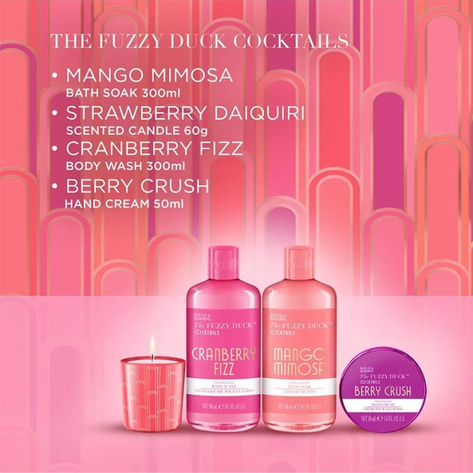 Baylis & Harding Boudoire Tropical Paradise Gift Set - kūno priežiūros dovanų rinkinys