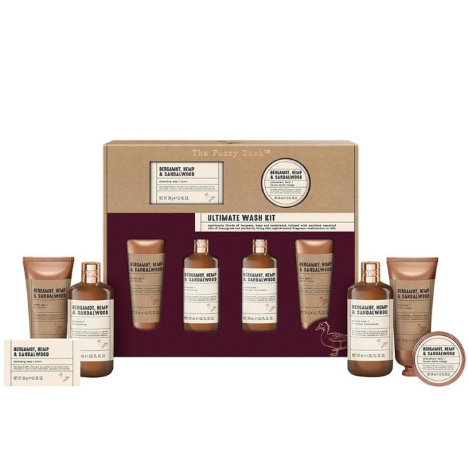 Baylis & Harding Bergamot Body Care Set ( Bergamot, Hemp & Sandalwood ) - kūno priežiūros dovanų