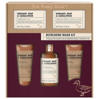 Baylis & Harding Bergamot Body Care Set ( Bergamot, Hemp & Sandalwood ) - kūno priežiūros dovanų