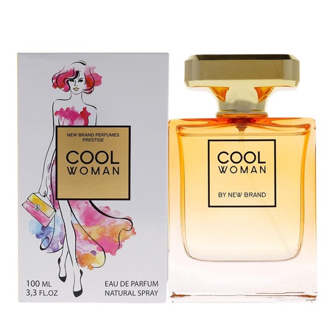 New Brand Perfumes Prestige Cool Woman EDP kvepalai moterims, 100 ml