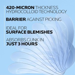 La Roche-Posay Effaclar Duo+M Multi-Action Imperfection Patch - pleistriukai nuo spuogų, 22 vnt.